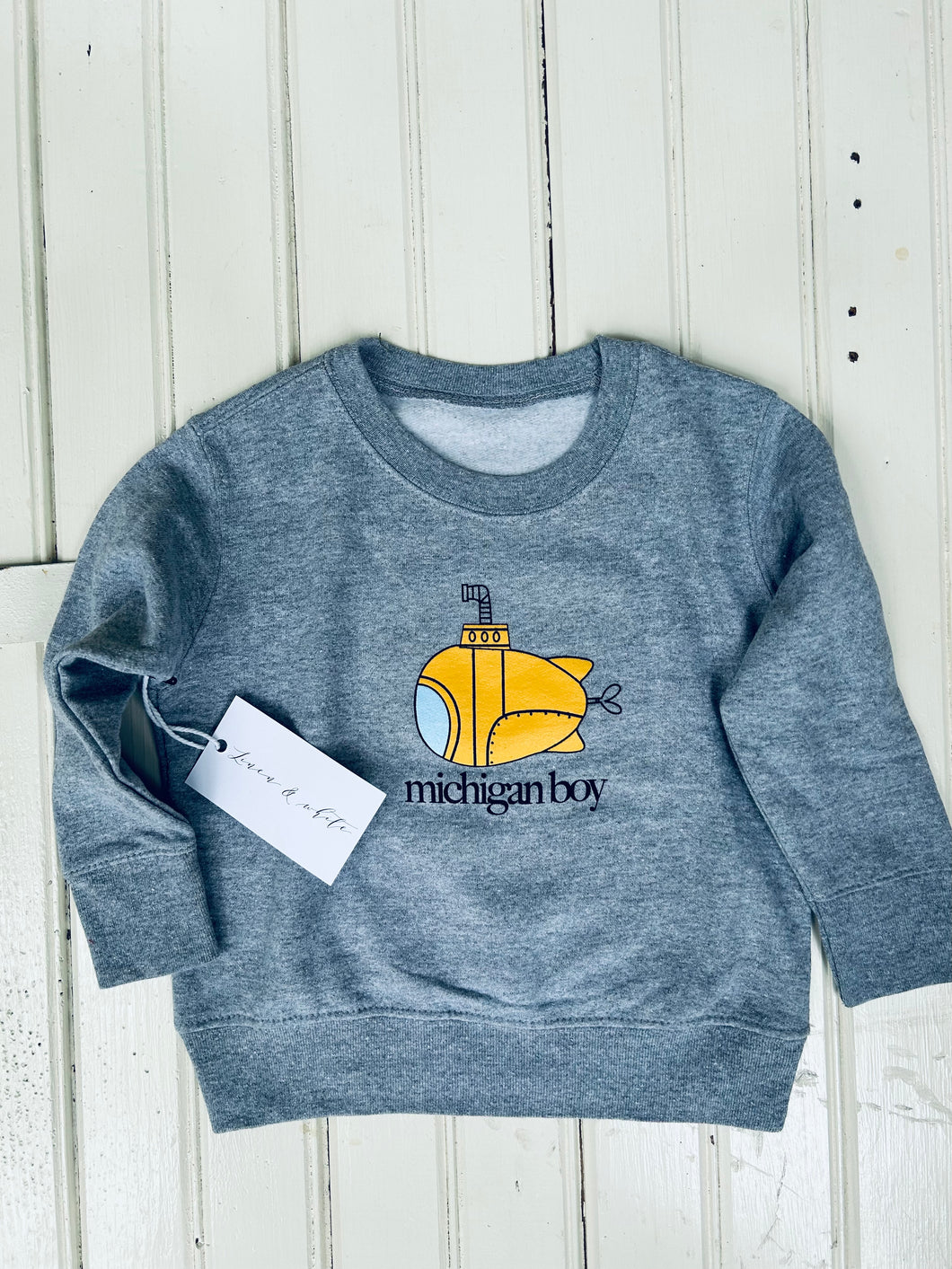 'Michigan Boy' Submarine Youth Sweatshirt