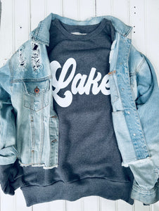 'Lake' Art Crewneck Sweatshirt