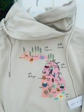 Load image into Gallery viewer, Michigan Girl + Ski Girl Funnelneck Sweatshirt